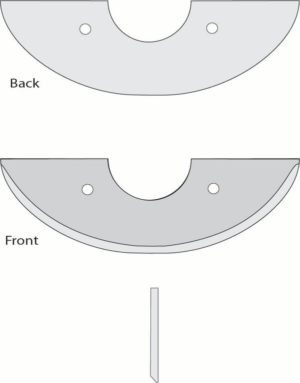 DD Blades | 2-Pack Replacement Blades for Zema DD Skids